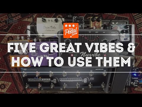 That Pedal Show – Uni-Vibe Style Pedals: Fulltone, Sweet Sound, Korg, MXR & Keeley