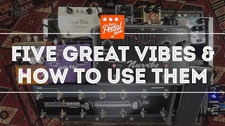 That Pedal Show – Uni-Vibe Style Pedals: Fulltone, Sweet Sound, Korg, MXR & Keeley