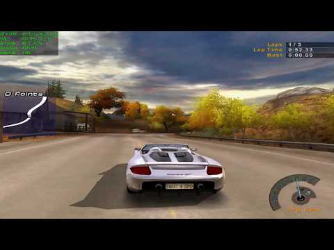 Need For Speed: Hot Pursuit 2 Walkthrough Part 40 - "Porsche Carrera GT Time Trial"
