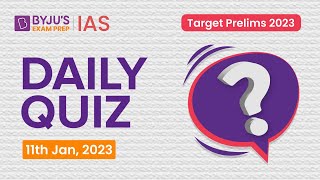 Download lagu Daily Quiz (11 January 2023) for UPSC Prelims | General Knowledge (GK) & Current Affairs Questions mp3 Download lagu Daily Quiz (11 January 2023) for UPSC Prelims | General Knowledge (GK) & Current Affairs Questions mp3