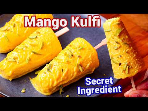 Instant Mango Kulfi Recipe - with Secret Ingredient