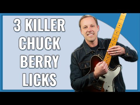 3 Killer Chuck Berry Blues Guitar Licks