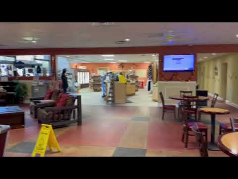 Game room and kitchen
