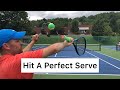 Hit A Perfect Serve (Powerful Tennis Tips)