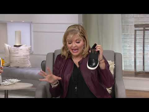 Earth Origins Perforated Leather Slip-On Shoes - Melissa on QVC