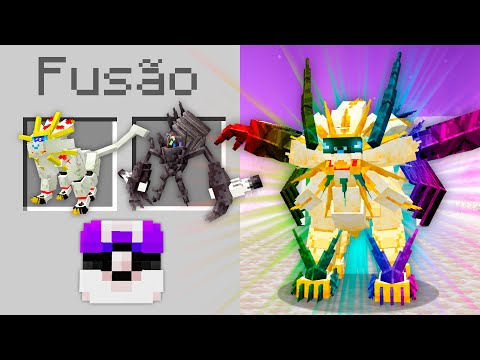 COMBINEI A FUSÃO MAIS FORTE DE TODAS NO MINECRAFT COBBLEMON!