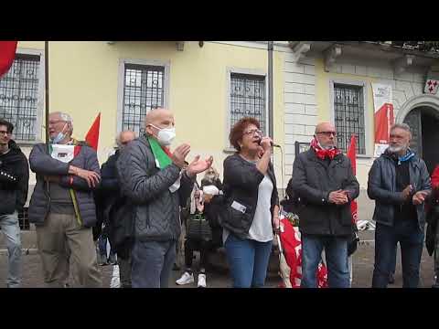 Contro i fascismi e i razzismi di ieri e di oggi/ Dongo 8 maggio/ Poncia MVI 0492