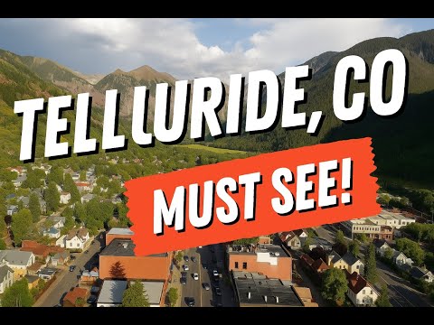 Walking Through Telluride, Colorado | POV Tour of Town & Mountain Resort