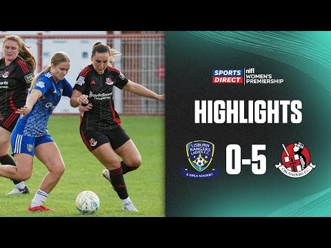 Strikers on form! | Lisburn Rangers 0-5 Crusaders Strikers | #sportsdirectprem