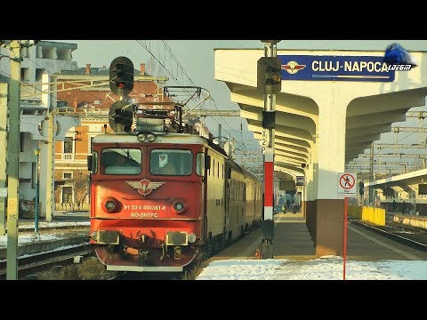 Clujeanca 40-0361-8 & IR1832 Cluj Napoca-Galați in Gara Cluj Napoca Station - 25 January 2020