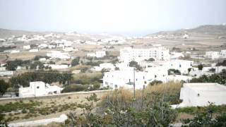 preview picture of video 'A short Panoramic view of Ano Mera in Mykonos'