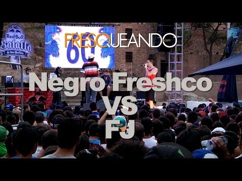 Negro Freshco VS FJ - Octavos - Batalla de los Gallos Málaga - Fresqueando