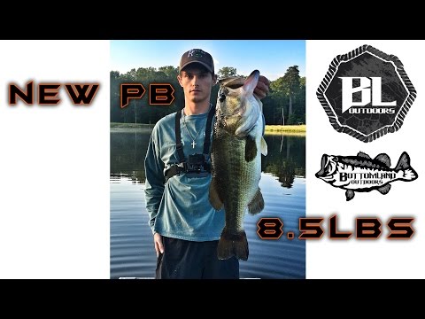 HUGE BASS | My Personal Best | Weight 8lbs 7oz | Length 25" | Lure: Fluke