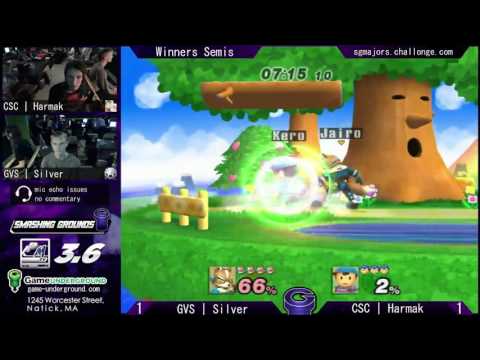 AMtFGF Top 24 WSF: GVS | Silver (Falco, Fox) vs. CSC.UML | Harmak (Ness)