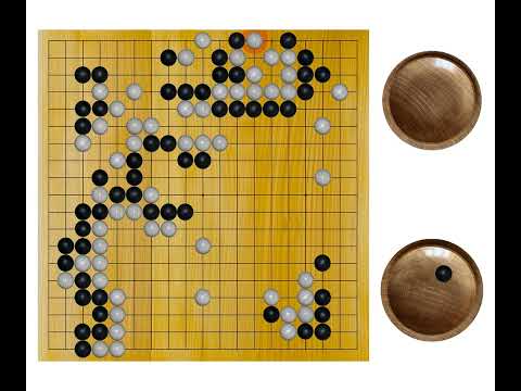 Fujisawa Hosai(9p) - Takagawa Shukaku(9p), 1975-05-01, 14th Old Meijin, Result: B+R