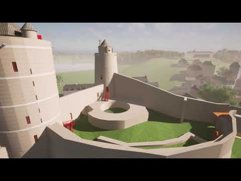 Virtual tour of the fabulous Fougères castle in 3D