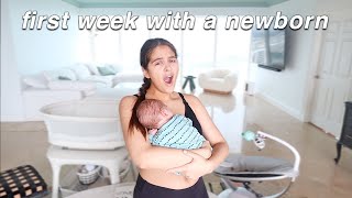 my first week as a mom....not what I expected