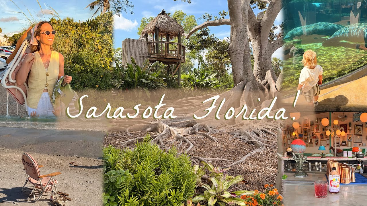 Let's explore Sarasota 🌴 Selby Gardens, Lido Key,  Mote SEA, Siesta Key & more!