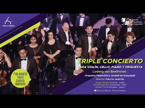 Triple Concierto de Beethoven: Orquesta Filarmónica Juvenil de Guayaquil