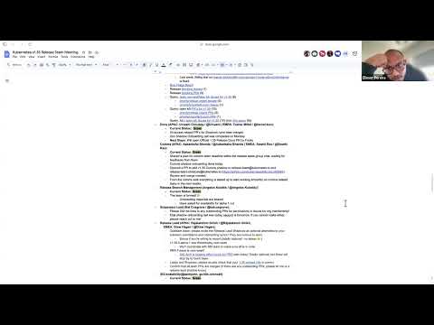 Kubernetes SIG Release for 2025-10-01