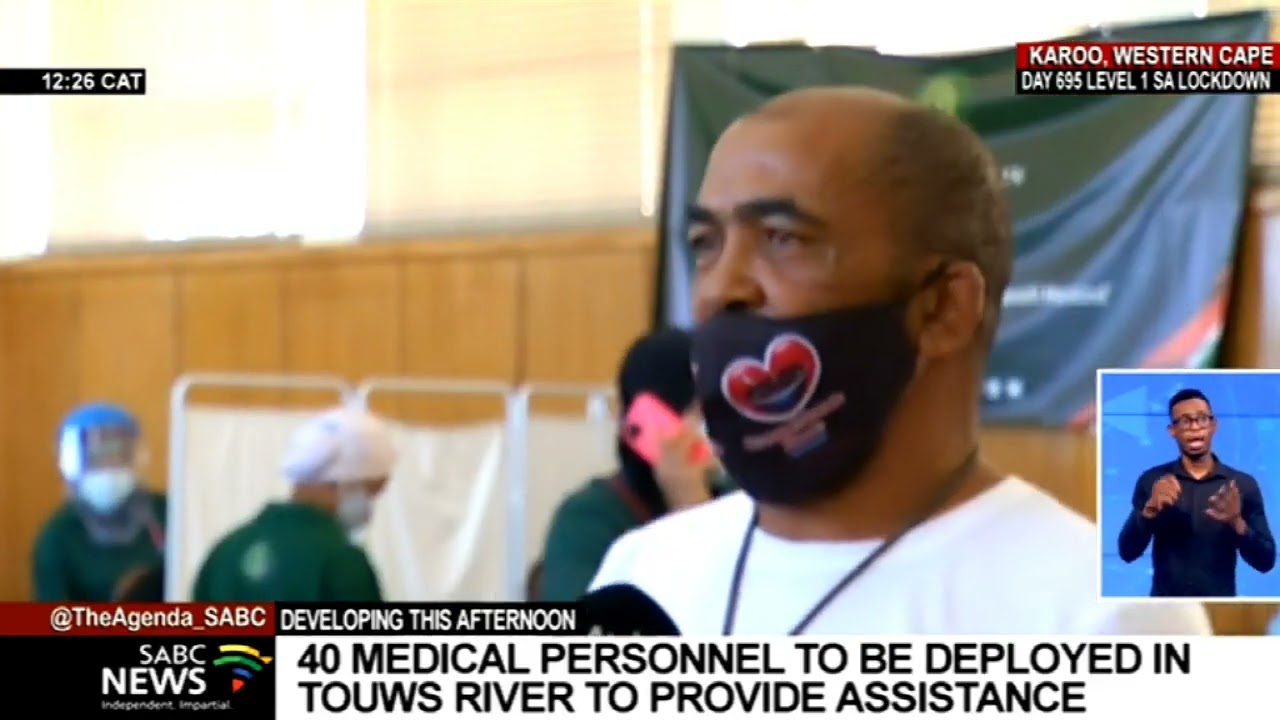 40 medical personnel provide medical assistance in Touws River