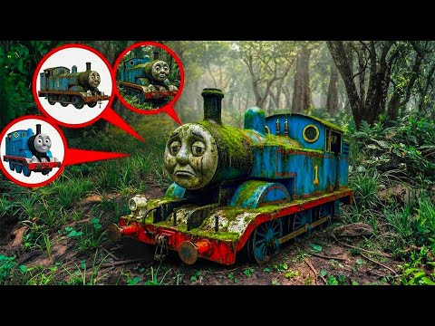 Abandoned Thomas Tank Engine Restored to Perfection | FULL Restoration of a Forgotten Train