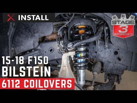 2015-2020 F150 Bilstein B8 6112 Front Suspension Kit Install