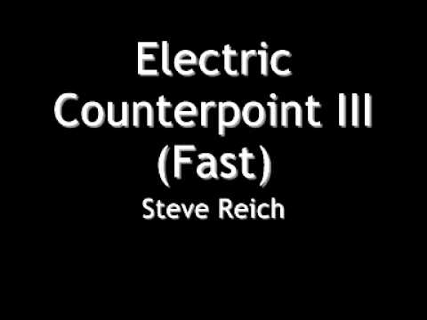 Steve Reich - Electric Counterpoint 3 (fast) IN FULL