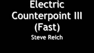 Steve Reich - Electric Counterpoint 3 (fast) IN FULL