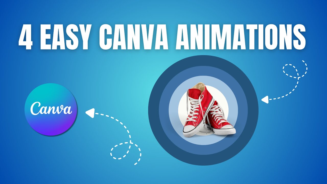How To Create PRO Canva Animations (4 EASY Tutorials For Beginners)