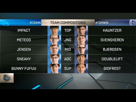 C9 vs TSM Game 1 Highlights - CLOUD9 vs TEAM SOLOMID NA LCS Week 3 Summer 2016