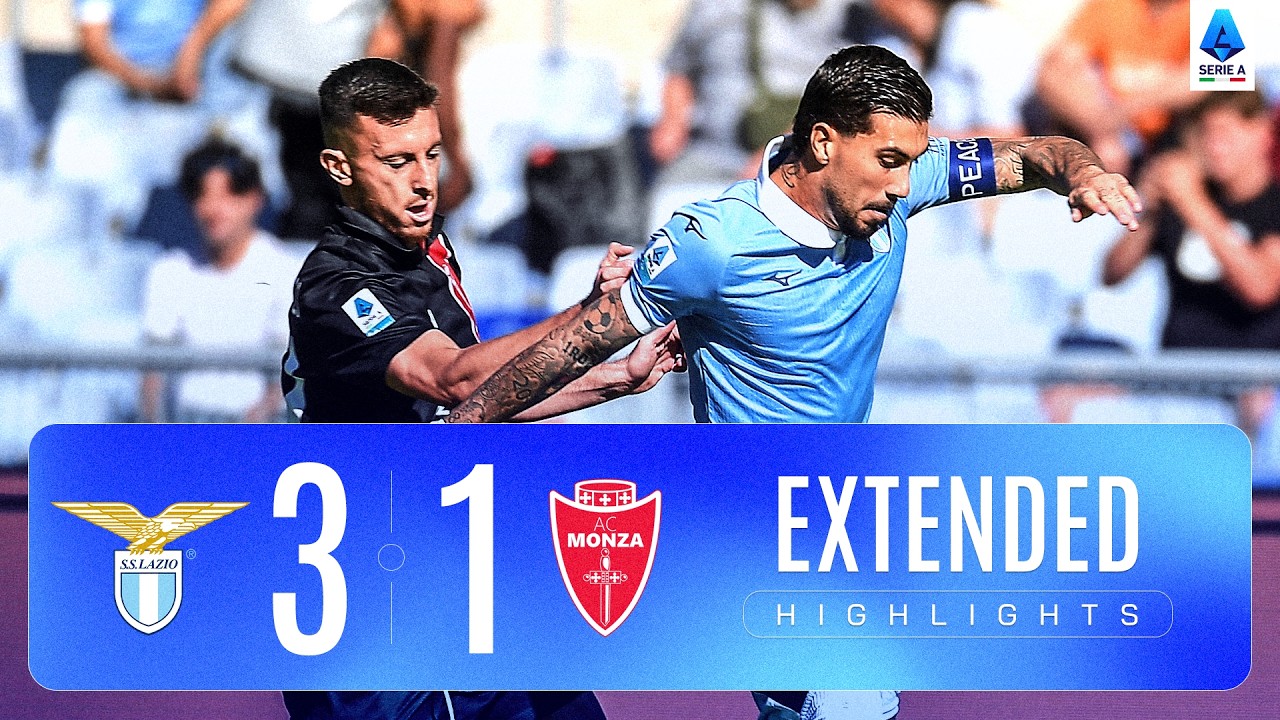 LAZIO-MONZA 3-1 | EXTENDED HIGHLIGHTS | SERIE A 2026/27