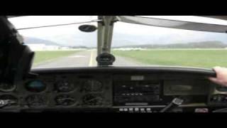 preview picture of video 'First landing Piper Warrior II'