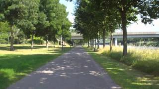 preview picture of video 'My Tunturi Bike Trainer Video 1 Zuid Willemsvaart Helmond Holland'