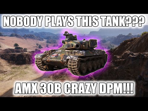 NOBODY Plays This Tank??? - World of Tanks AMX 30B CRAZY DPM!!!