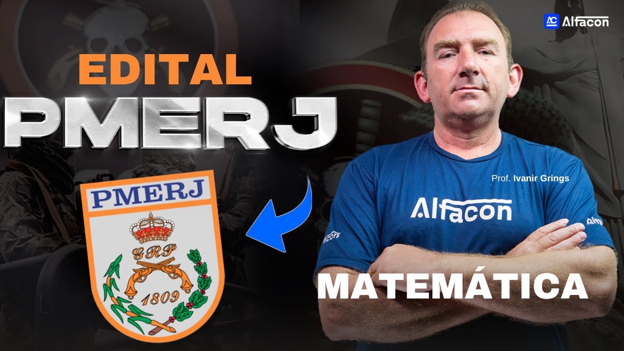 Concurso PMERJ 2026 Aulas Gratuitas Matemática 2026 Ivanir Grings