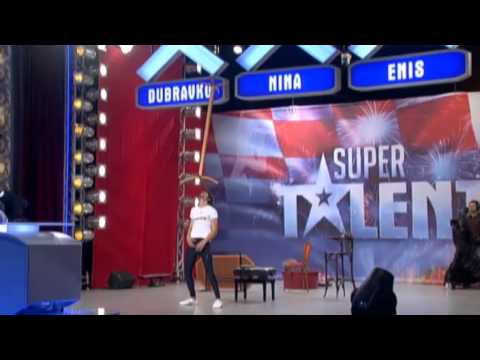 Croatian's Got Talent 2011 - Unbelivable and funny talent Borislav Vranić (audicija)