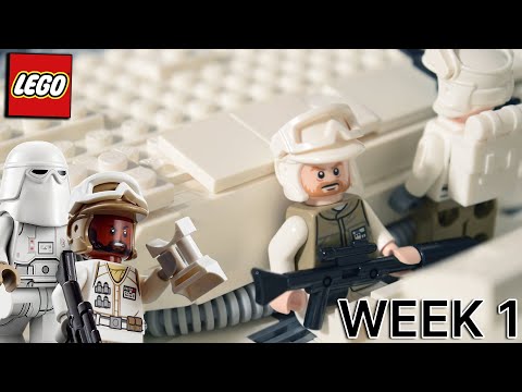 Building the Battle of Hoth in LEGO | Episode 1 | New Beginnings