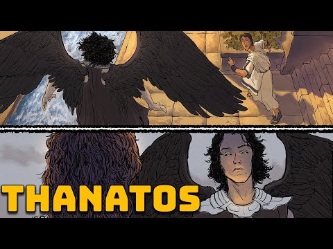 Thanatos: The God Who Personifies Death - Greek Mythology in Comics - See U in History