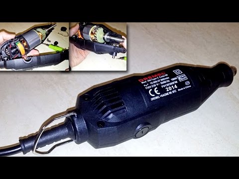 Разборка китайской бормашины или гравера Dremel MultiPro (Дремель) с Aliexpress