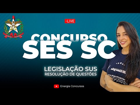 Concurso SES SC - Legislação SUS - Resolução de Questões