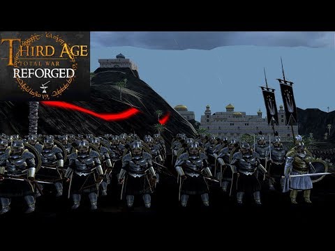 SIEGE OF THE BLACK MOUNTAINS (Siege Battle) - Third Age: Total War (Reforged)