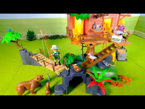 プレイモービル 🌈 ツリーハウス Playmobil Tree House 5557 キッズ アニメ おもちゃ Kids Anime Toy