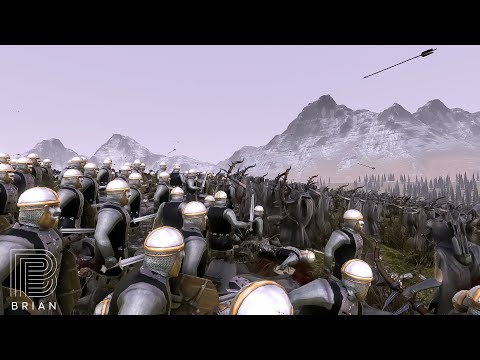 20.000 Dwarf Swordsman vs 15.000 Lady Bow Assassins- Ultimate Epic Battle Simulator 2- UEBS 2