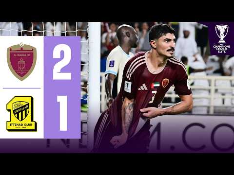 98th MINUTE winner seals the comeback! | Al Wahda 🇦🇪 vs Al Ittihad 🇸🇦 | Highlights ACL Elite™