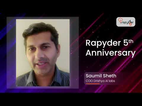 Saumil Sheth - Rapyder 5th Anniversary
