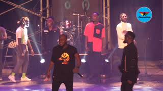 Rapperholic 2018: Sarkodie performs &#39;Bibii Ba&#39; with Kofi Mole, Tulenky, Amerado, others