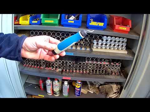 Matériel présent dans l'armoire (foret, alésoir, ...)