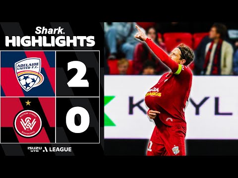 Adelaide United v Western Sydney Wanderers | SHARK HIGHLIGHTS | Isuzu UTE A-League | Round 04