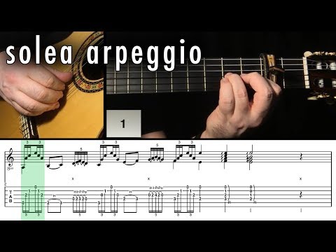 Flamenco Guitar 102 - 01 Solea Arpeggio